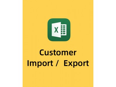 Opencart Extension Customer list import Export CSV, XLS, Xlsx Opencart Extension Customer list import Export CSV, XLS, Xlsx