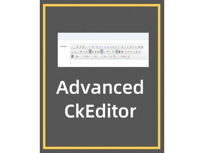 Opencart Extension Advanced Description text editor CKEditor Opencart Extension Advanced Description text editor CKEditor