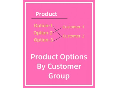 Opencart Extension Customer Group based Product Options Opencart Extension Customer Group based Product Options