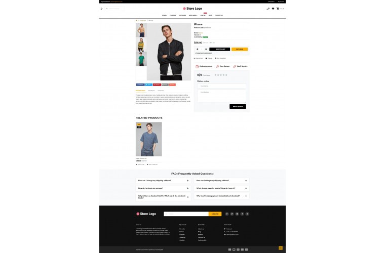 Sellegance fashion Responsive and Clean OpenCart Theme