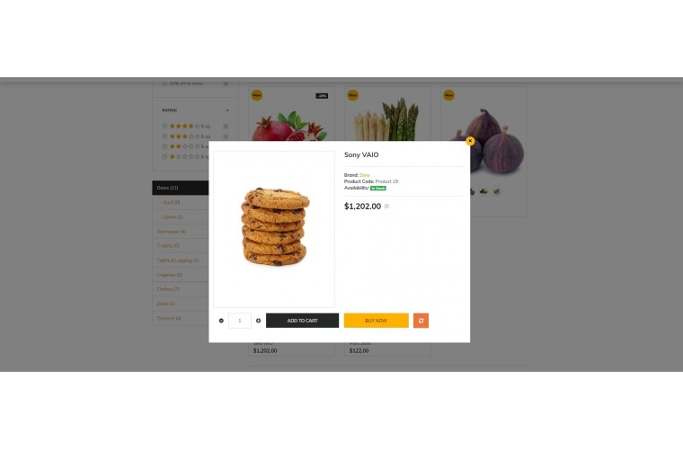 Faster Provisions Pro Opencart theme