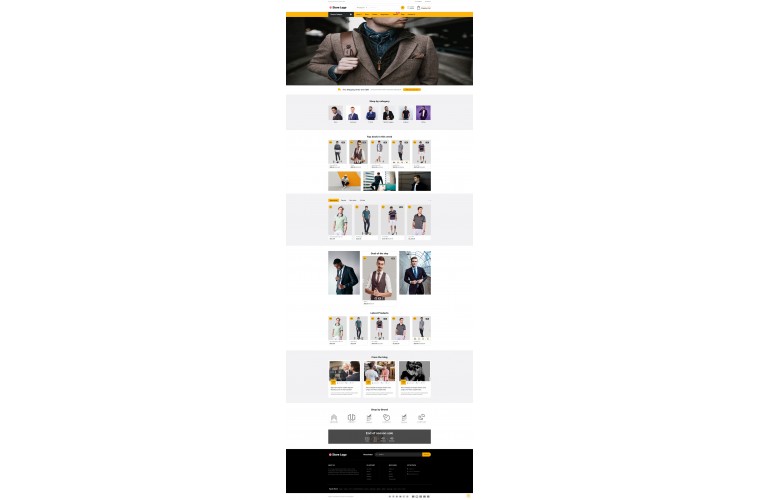 Grand Clothing Opencart fully responsive theme