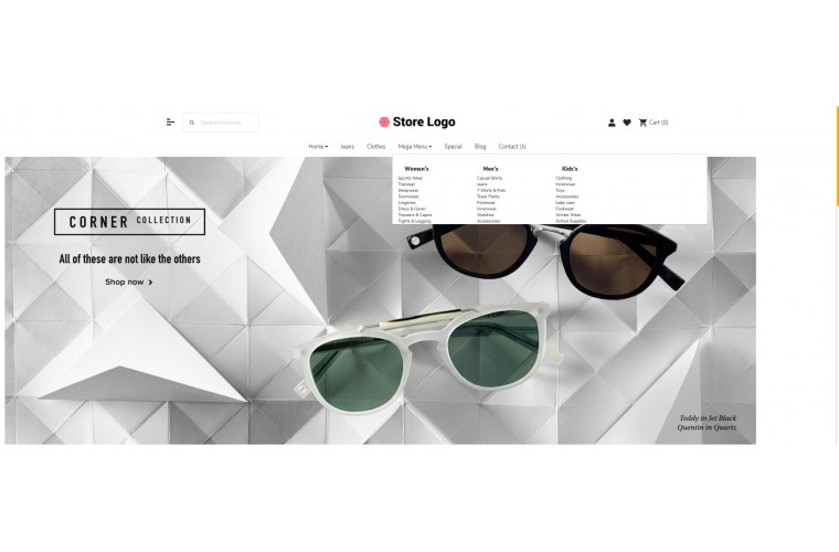 2021 Optical Light and fast OpenCart Theme