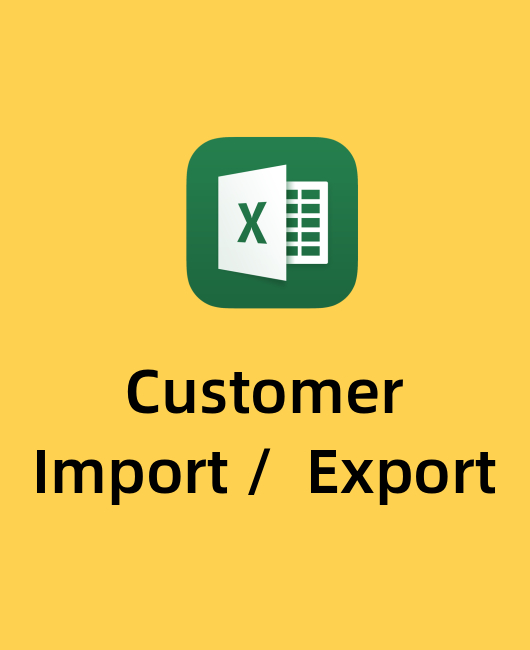 Customer List Import Export CSV, XLS, XLSx For OpenCart