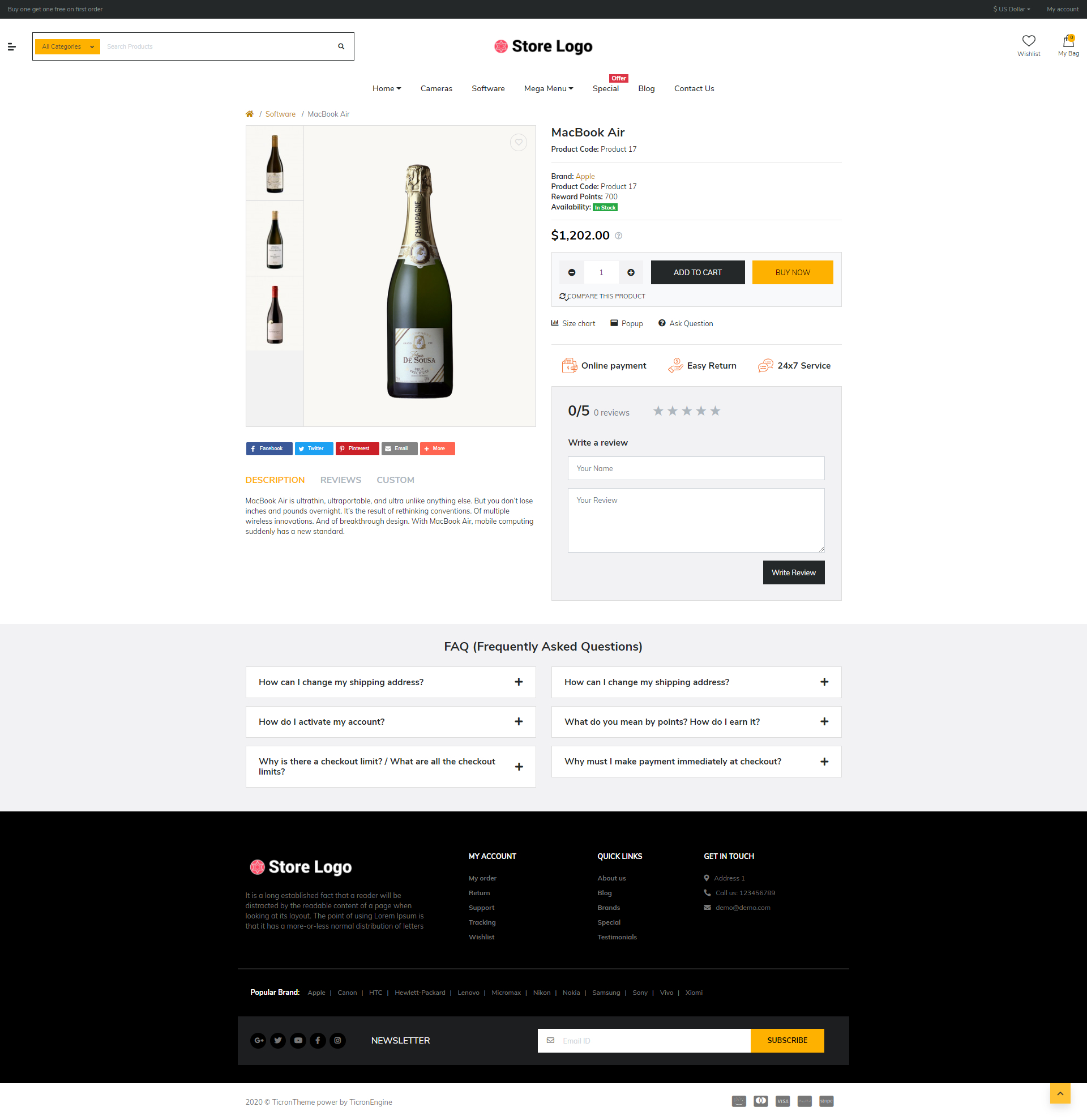 Shopica Liquor Advanced Opencart Theme