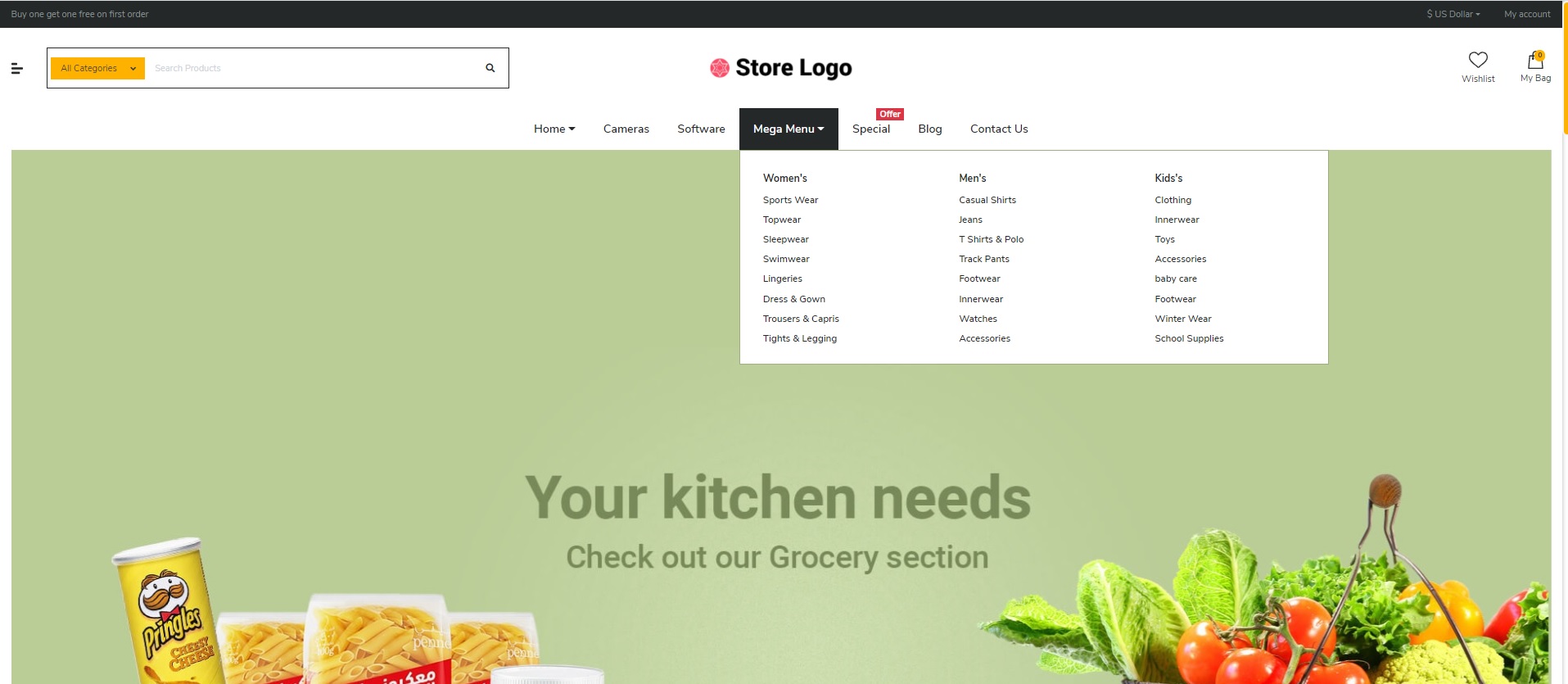 Shopica Grocery Advanced Opencart Theme