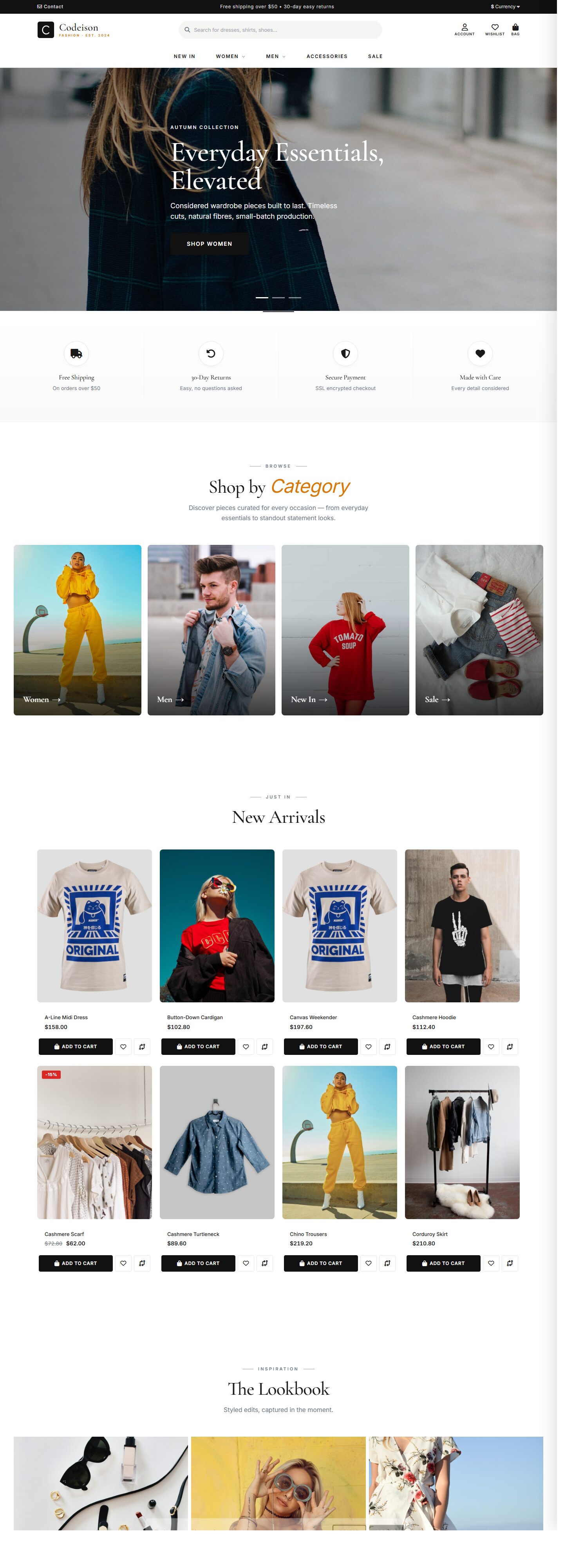 Apparel Classic OpenCart 4 Theme - Classic Layout for Fashion Stores