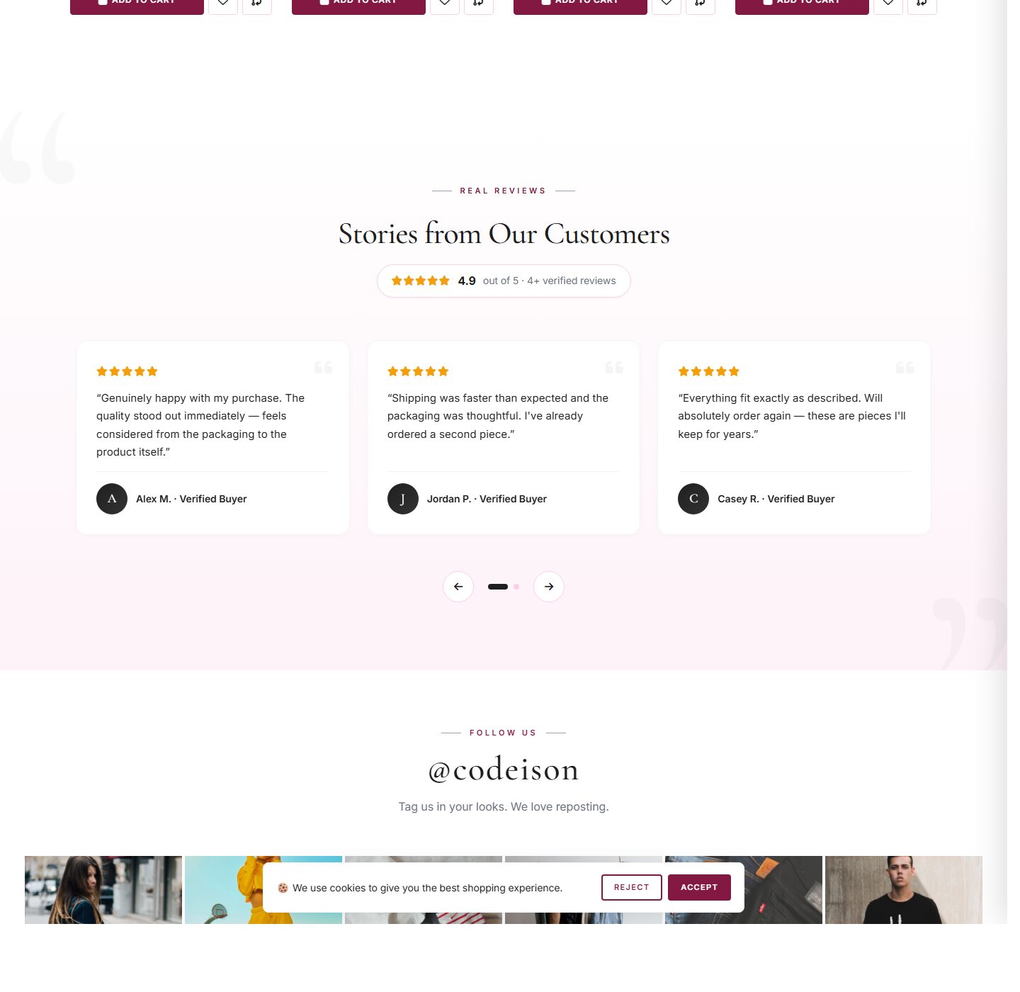 Apparel Classic: Luxe-Style OpenCart Theme for Modern Fashion screenshot 5