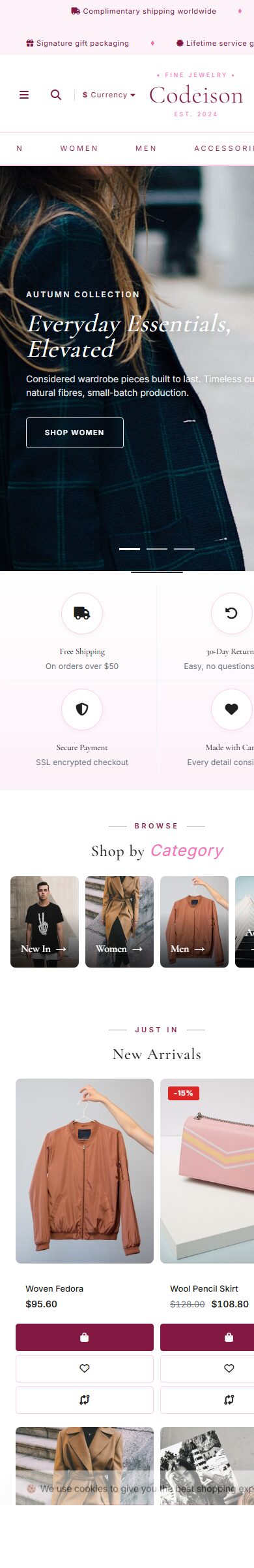 Apparel Classic: Luxe-Style OpenCart Theme for Modern Fashion screenshot 6