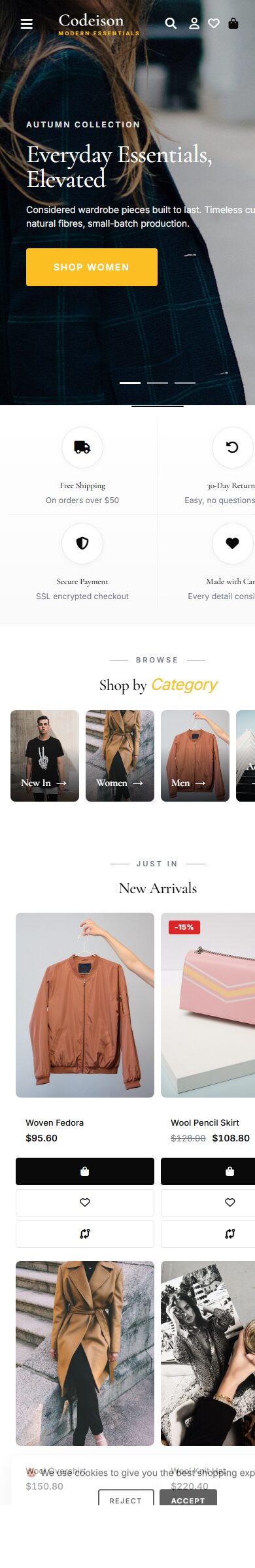 Premium Fashion Theme for OpenCart 4.1 | Apparel Classic Modern screenshot 6