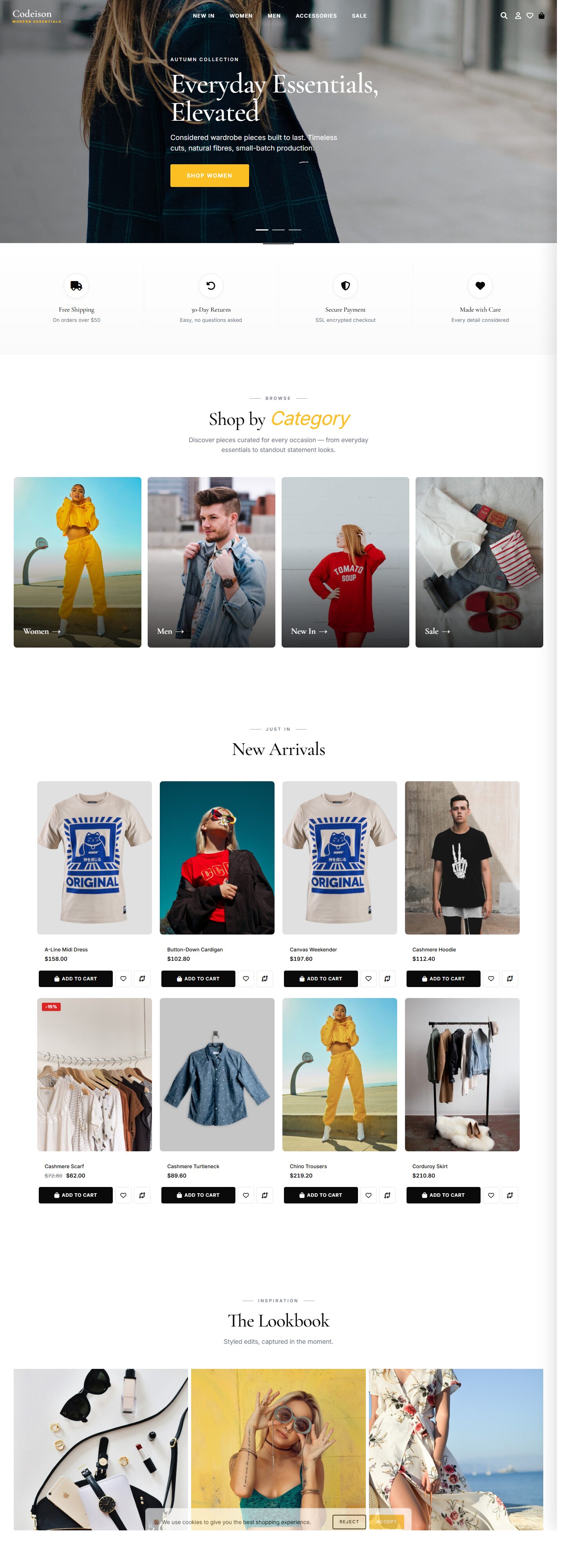 Premium Fashion Theme for OpenCart 4.1 | Apparel Classic Modern