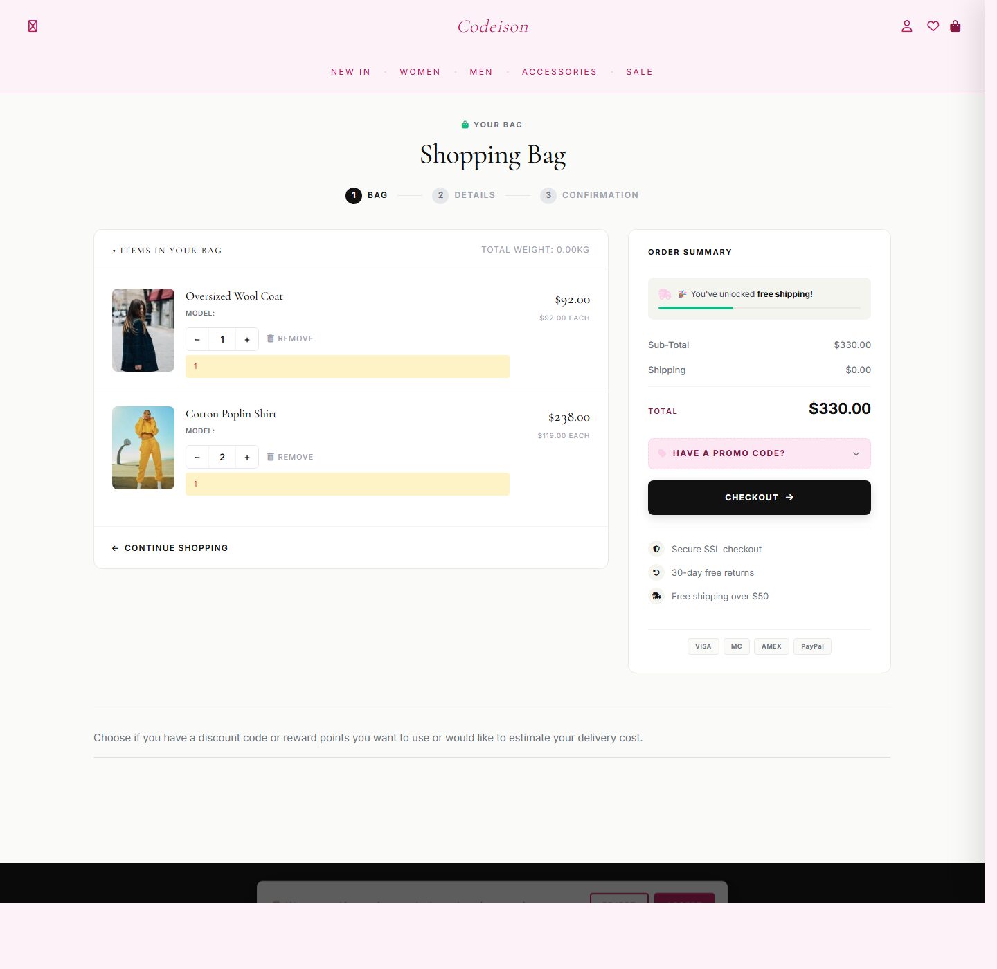 Fashion Storefront Theme - Apparel Classic/Soft for OpenCart 4 screenshot 4