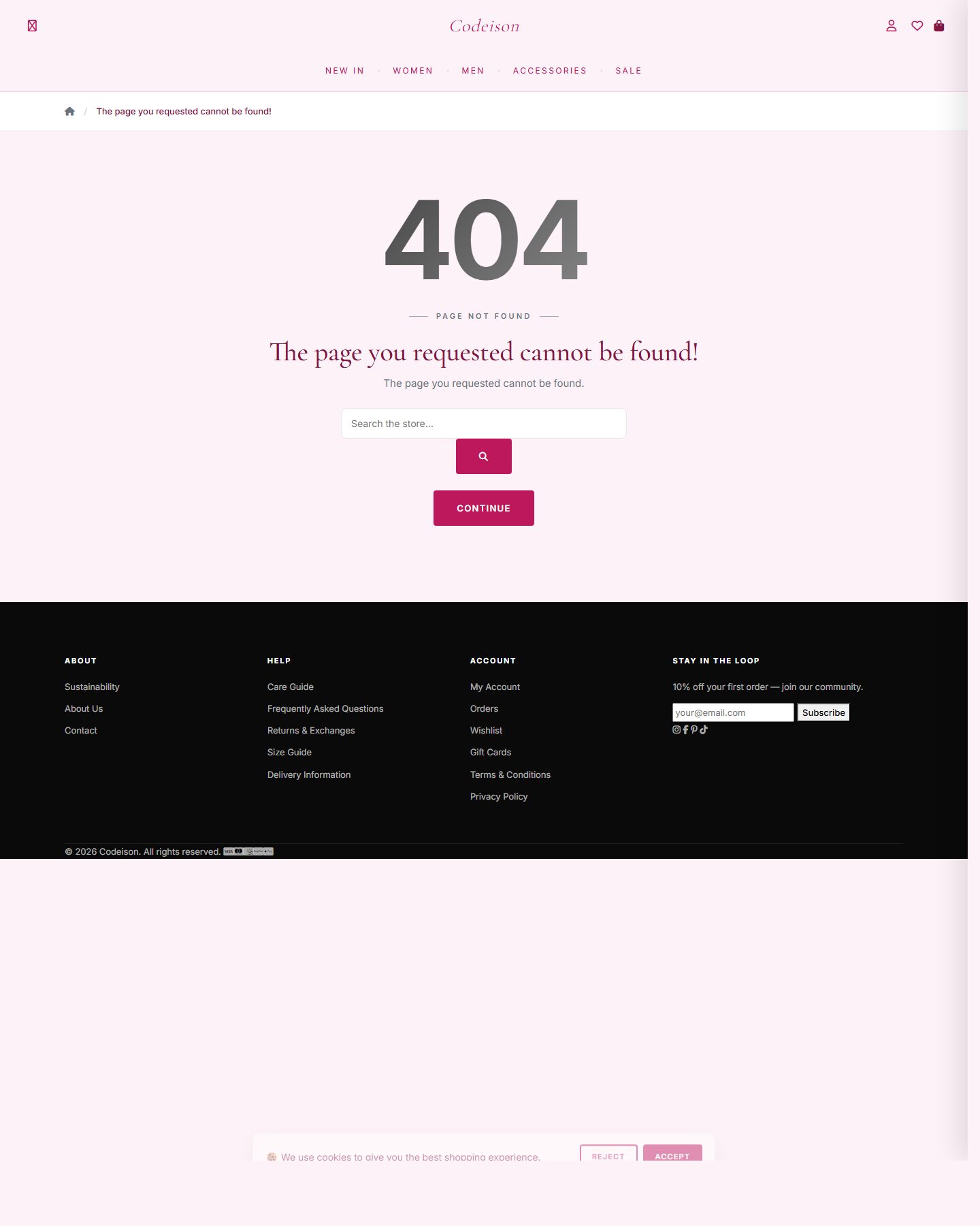 Fashion Storefront Theme - Apparel Classic/Soft for OpenCart 4 screenshot 2