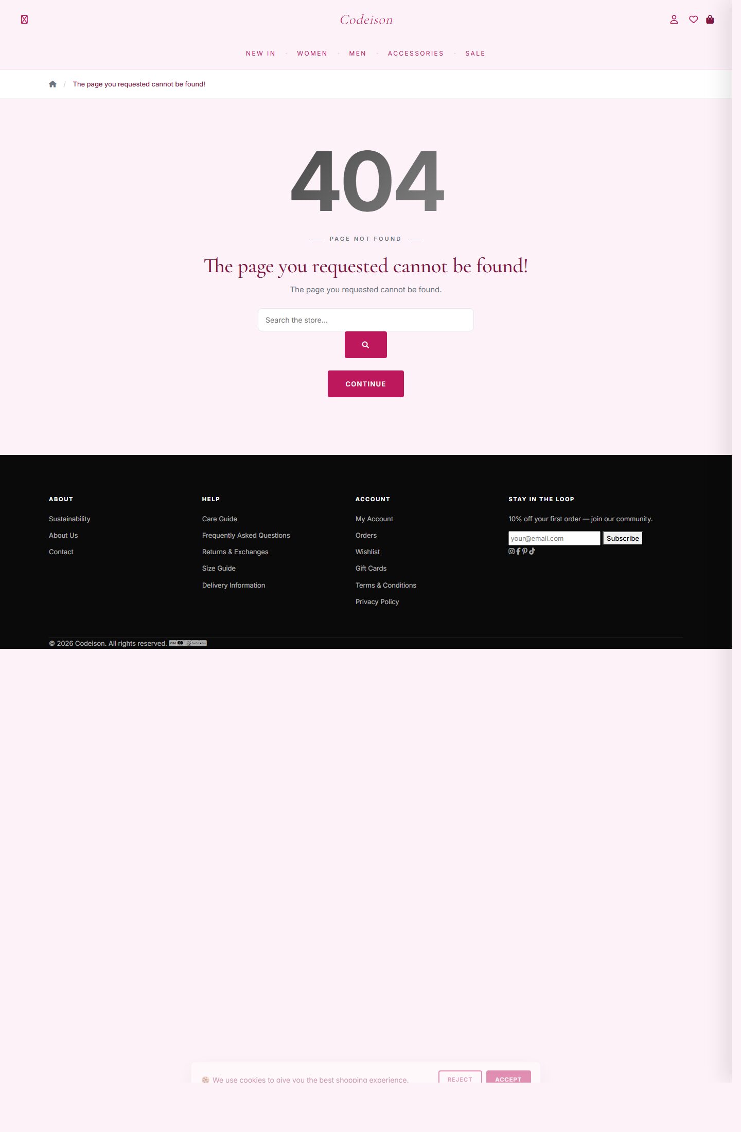 Fashion Storefront Theme - Apparel Classic/Soft for OpenCart 4 screenshot 3