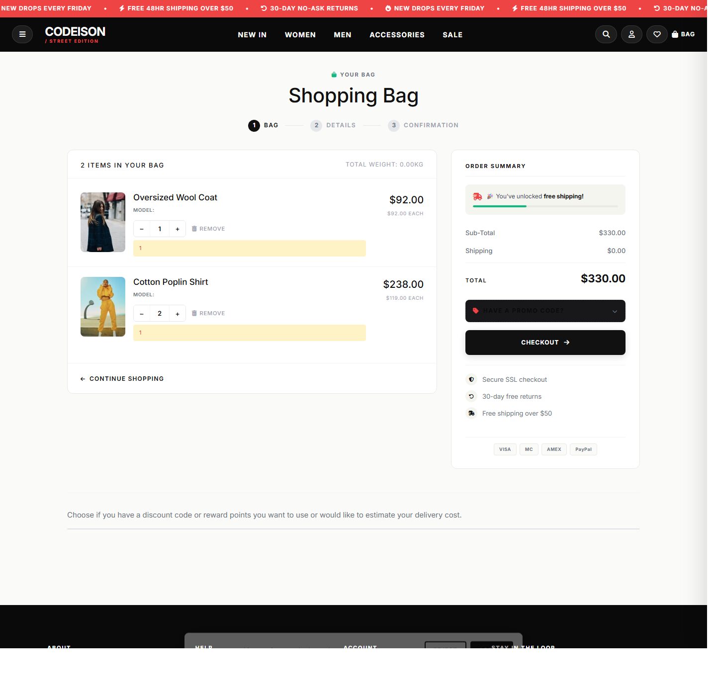 OpenCart 4 Fashion Template - Apparel Classic with Street Header screenshot 4