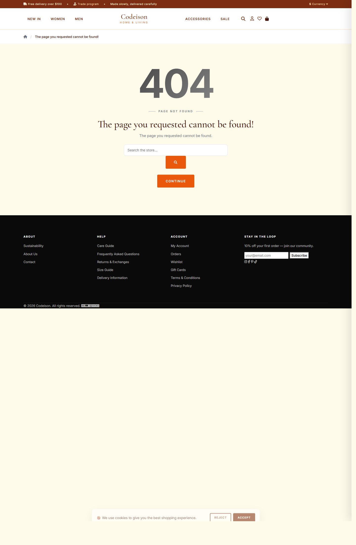 Warm-First OpenCart Theme for Fashion Brands - Apparel Classic screenshot 3
