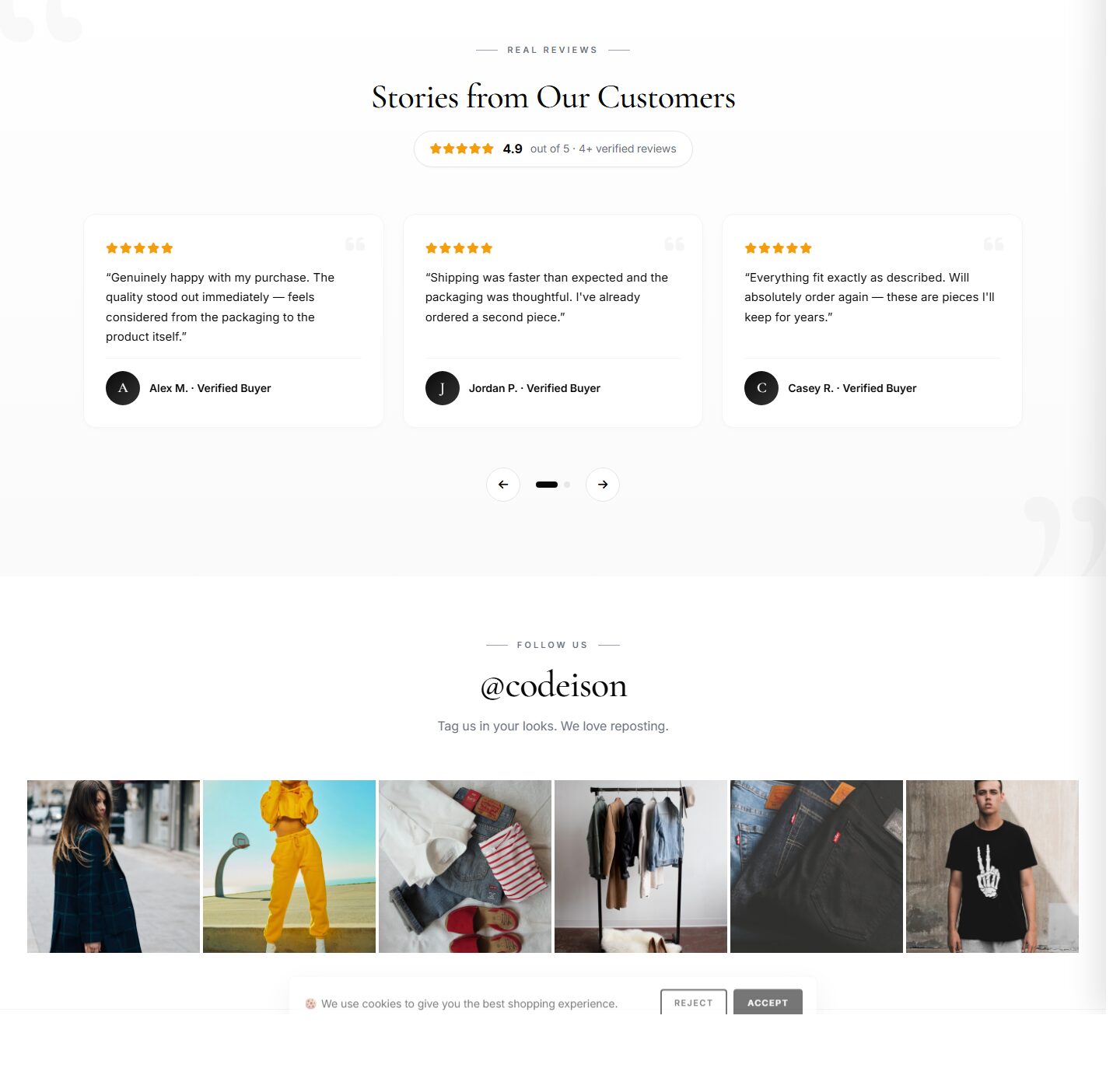 Conversion-Ready Fashion Theme - Apparel Editorial Modern Edition screenshot 5
