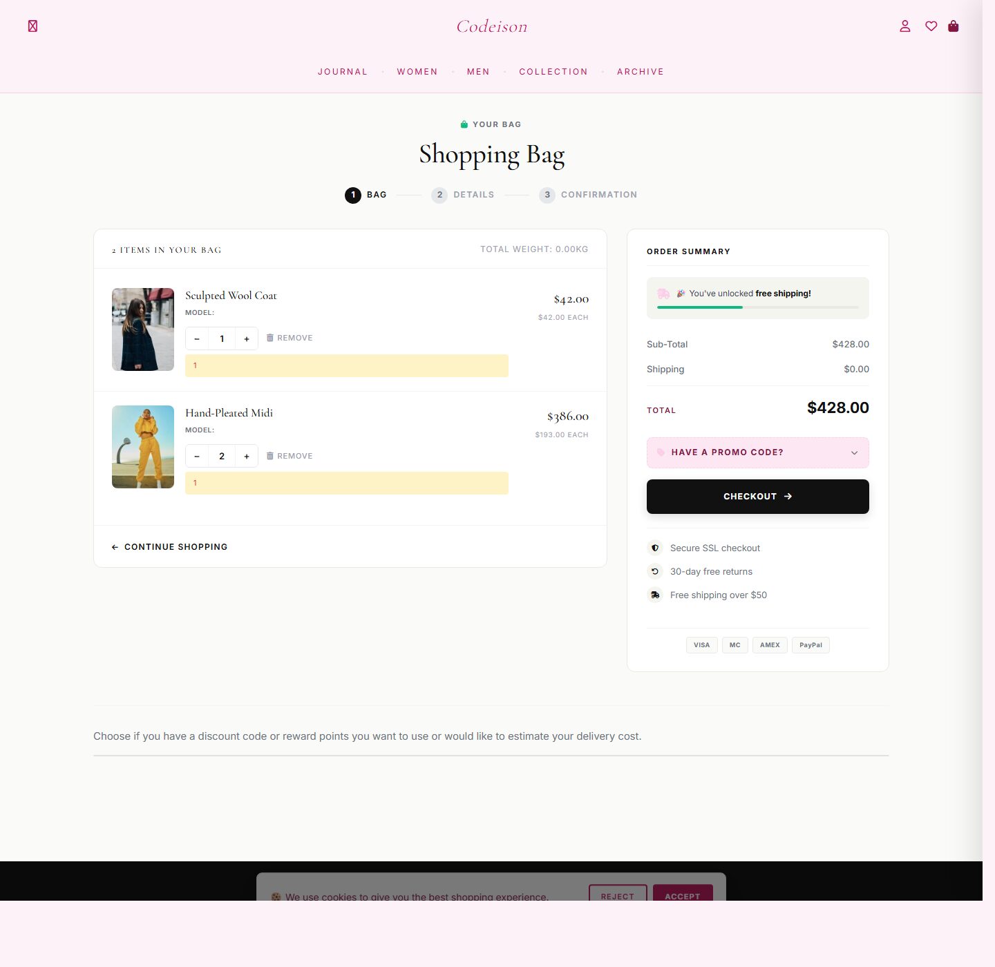 Apparel Editorial OpenCart 4 Theme - Soft Layout for Fashion Stores screenshot 4