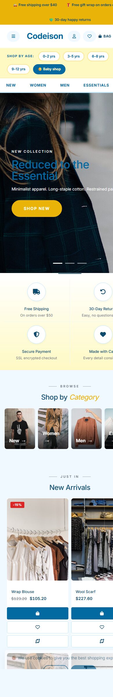 Bright Apparel Modern: OpenCart 4 Theme Built for Fashion Growth screenshot 6