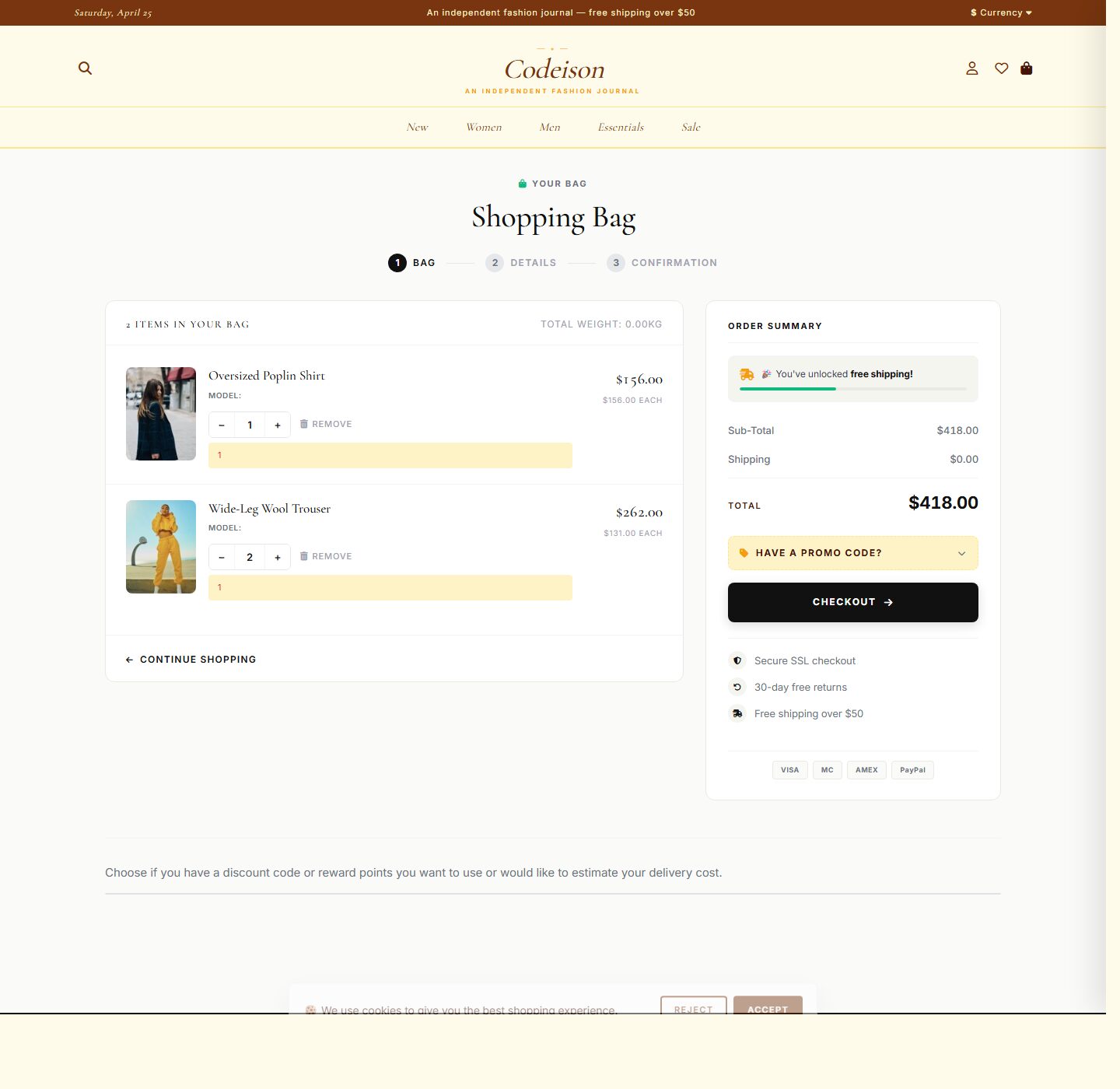 Sell Fashion Online: Apparel Modern OpenCart 4 Theme (Editorial Layout) screenshot 4