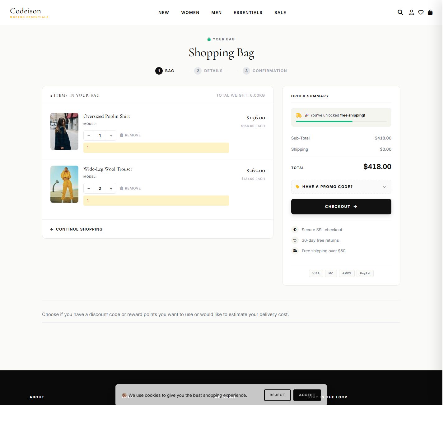 Modern-First OpenCart Theme for Fashion Brands - Apparel Modern screenshot 4