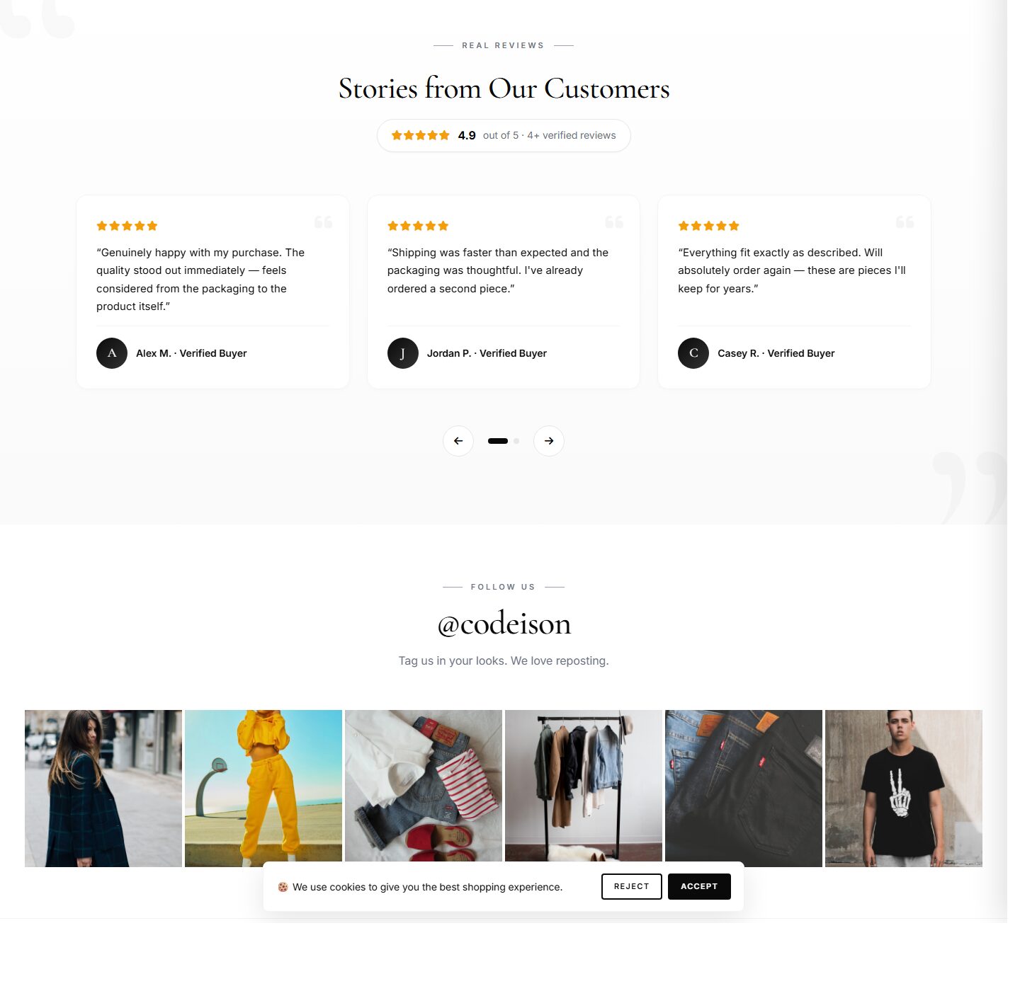 Modern-First OpenCart Theme for Fashion Brands - Apparel Modern screenshot 5