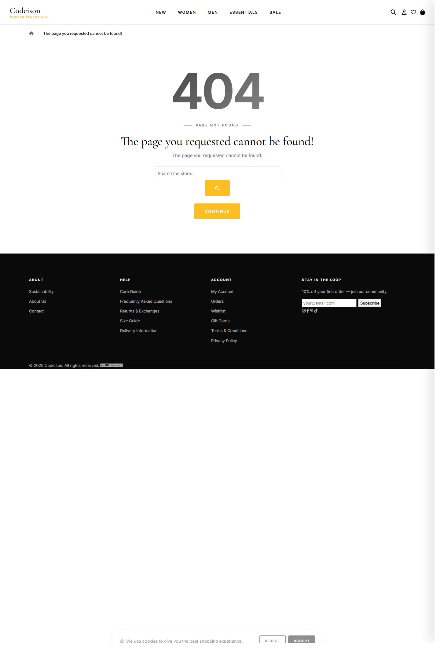 Modern-First OpenCart Theme for Fashion Brands - Apparel Modern screenshot 3