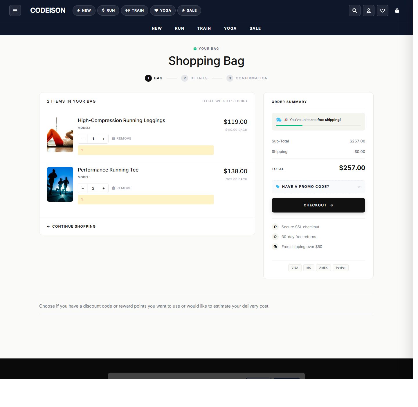 Launch a Sportswear Store with Athleisure Bold - OpenCart 4 Bold Theme screenshot 4