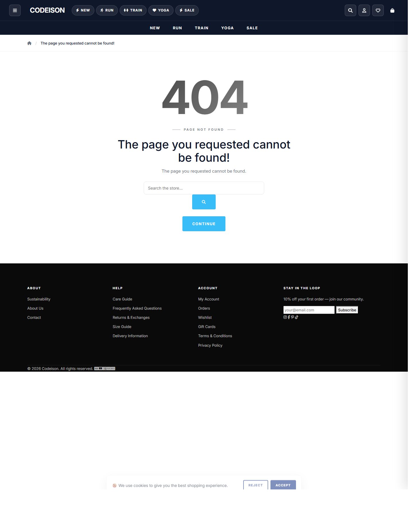 Launch a Sportswear Store with Athleisure Bold - OpenCart 4 Bold Theme screenshot 2