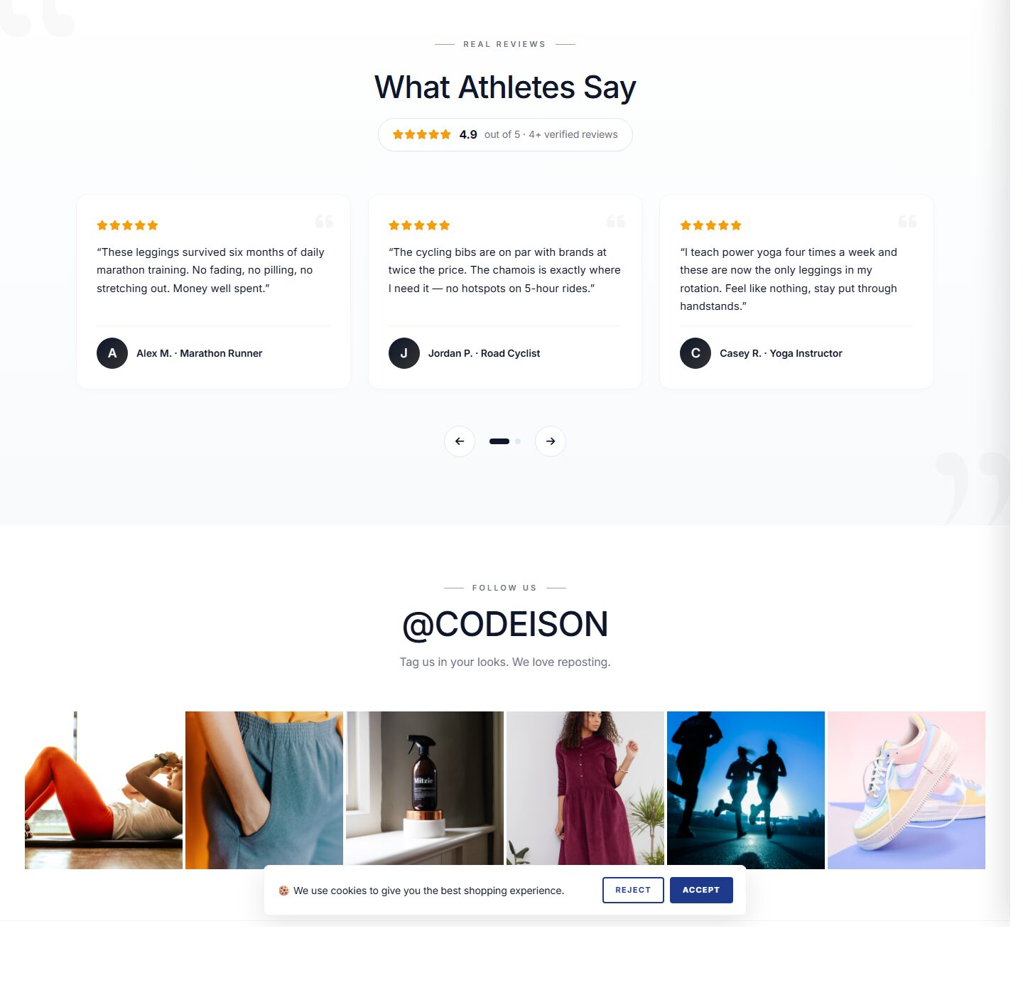 Launch a Sportswear Store with Athleisure Bold - OpenCart 4 Bold Theme screenshot 5