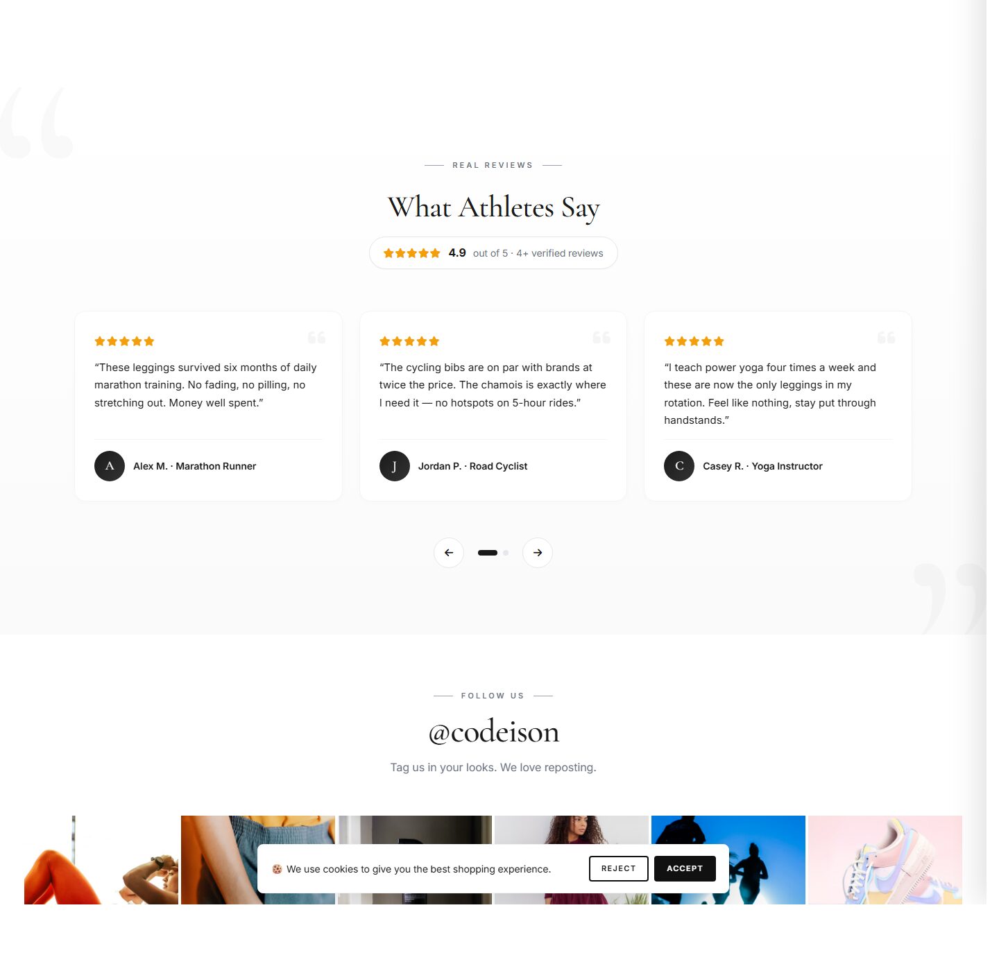 Athleisure Bold OpenCart 4 Theme - Classic Layout for Sportswear Stores screenshot 5