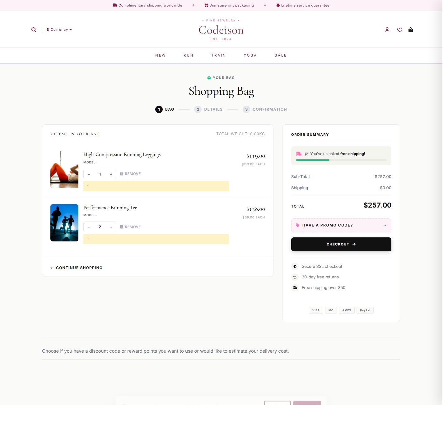 Athleisure Bold: Luxe-Style OpenCart Theme for Modern Sportswear screenshot 4