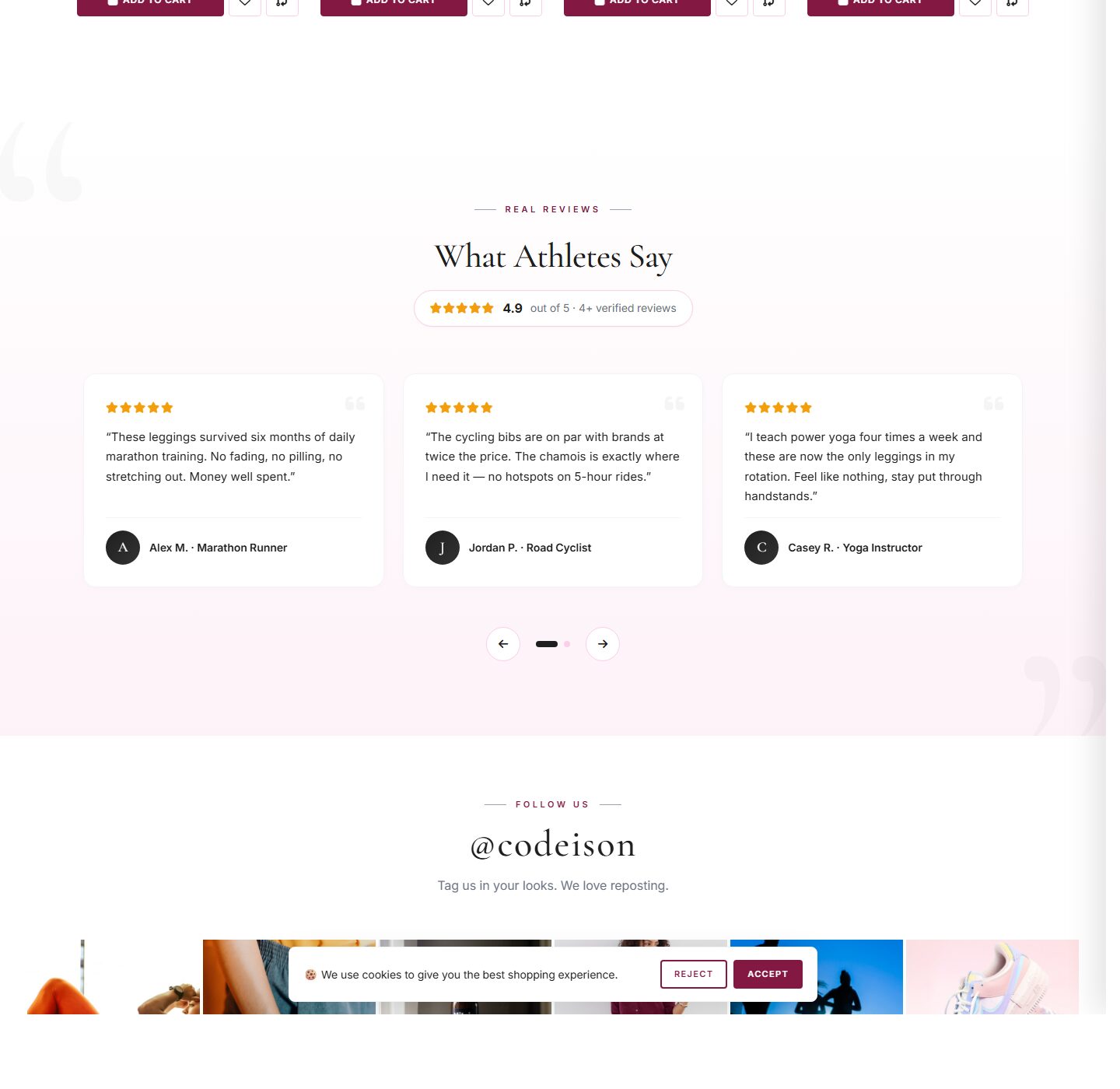 Athleisure Bold: Luxe-Style OpenCart Theme for Modern Sportswear screenshot 5