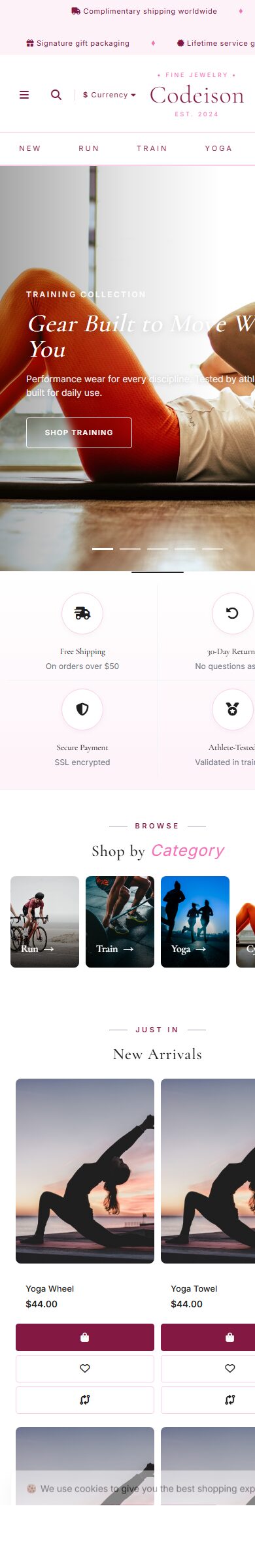 Athleisure Bold: Luxe-Style OpenCart Theme for Modern Sportswear screenshot 6