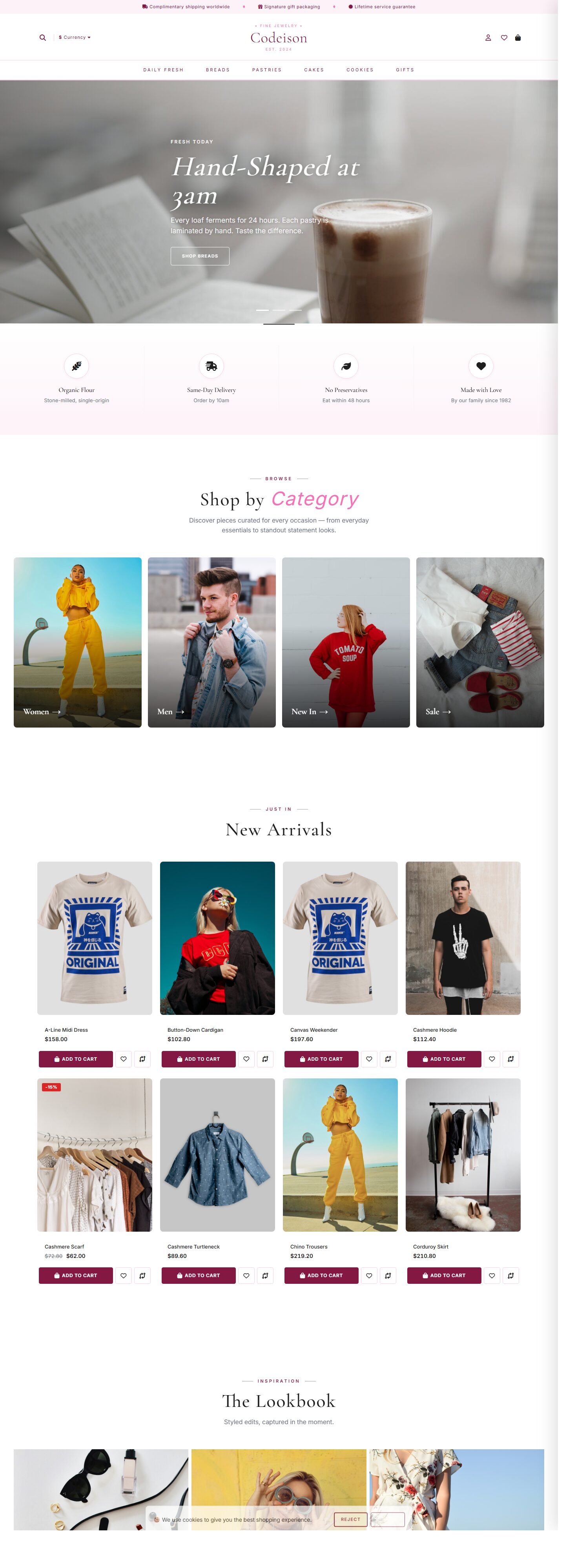 Launch a Food Store with Bakery Artisan - OpenCart 4 Luxe Theme