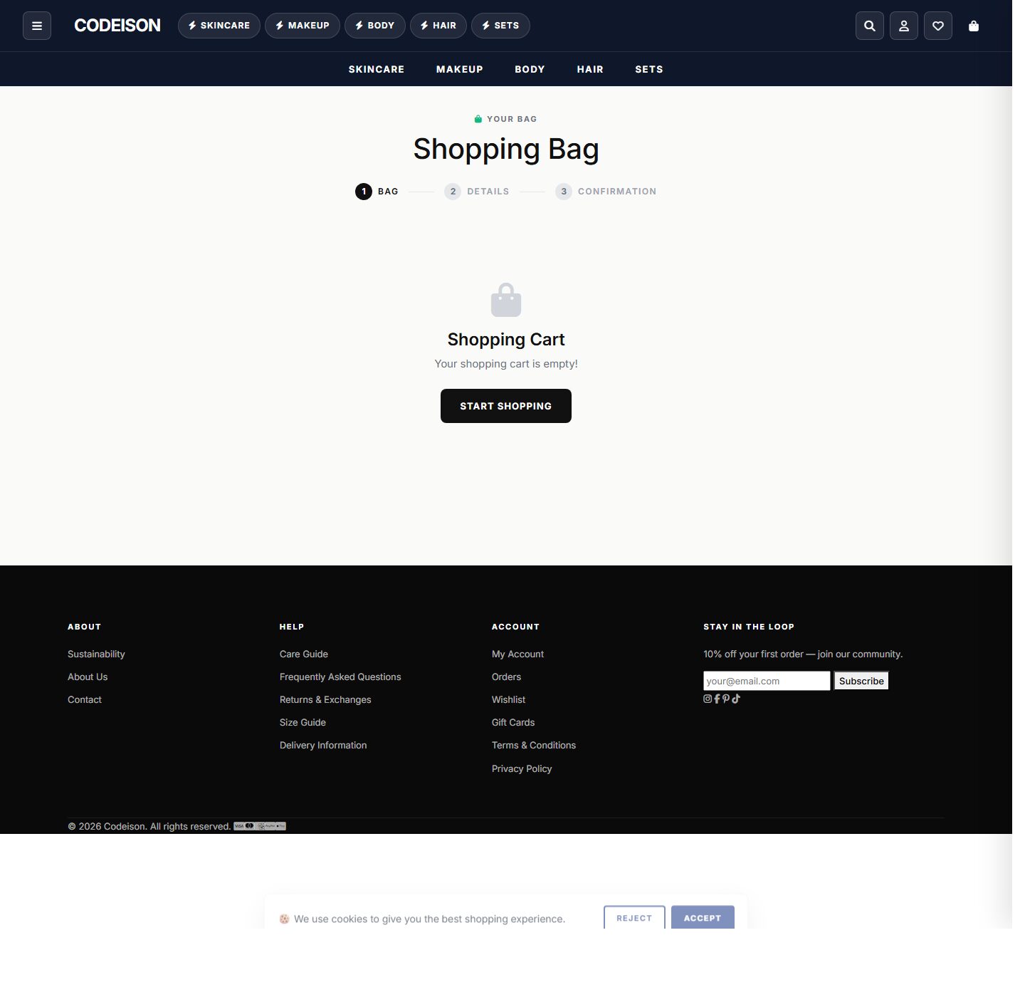 Launch a Beauty Store with Beauty Clean - OpenCart 4 Bold Theme screenshot 4