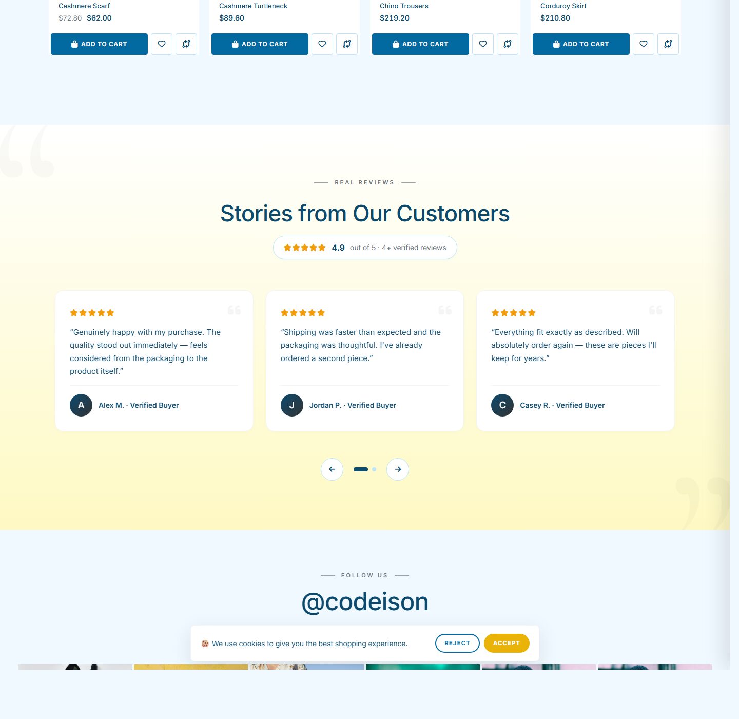 Beauty Clean x Bright - Beauty OpenCart 4 Starter Theme screenshot 5