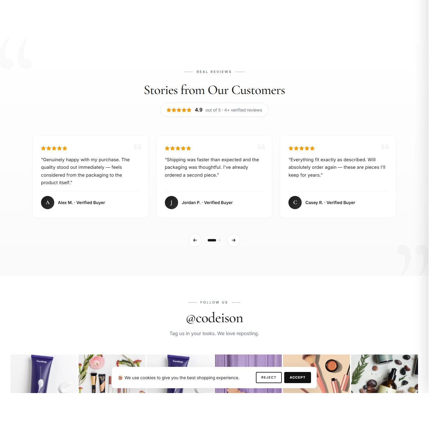 Beauty Clean OpenCart 4 Theme - Classic Layout for Beauty Stores screenshot 5
