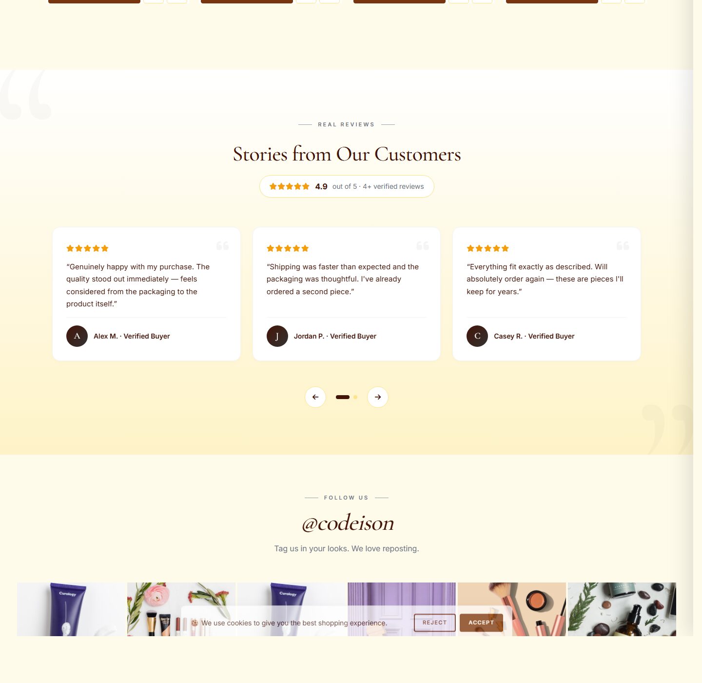 Editorial Beauty Theme for OpenCart 4 - Beauty Clean Edition screenshot 5