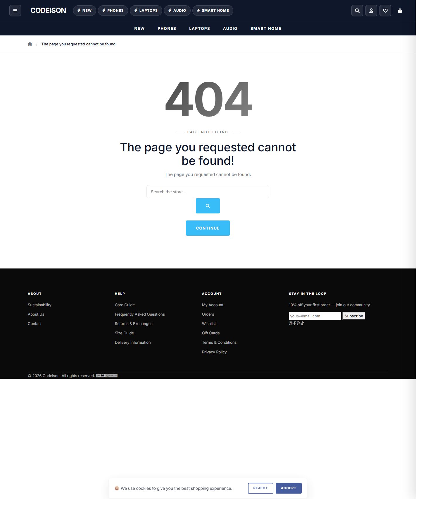 Electronics Tech: Bold-Style OpenCart Theme for Modern Electronics screenshot 2
