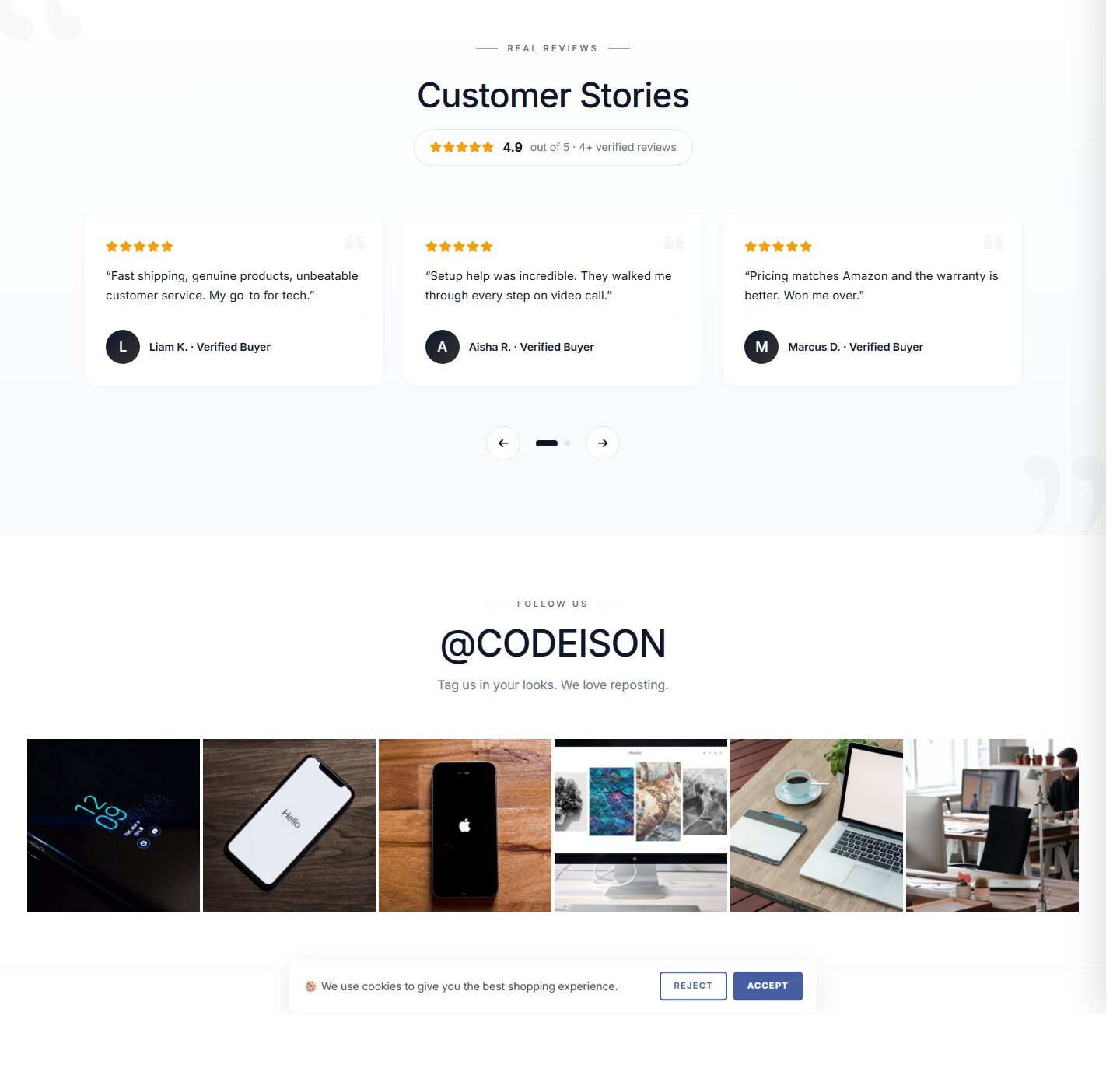 Electronics Tech: Bold-Style OpenCart Theme for Modern Electronics screenshot 5