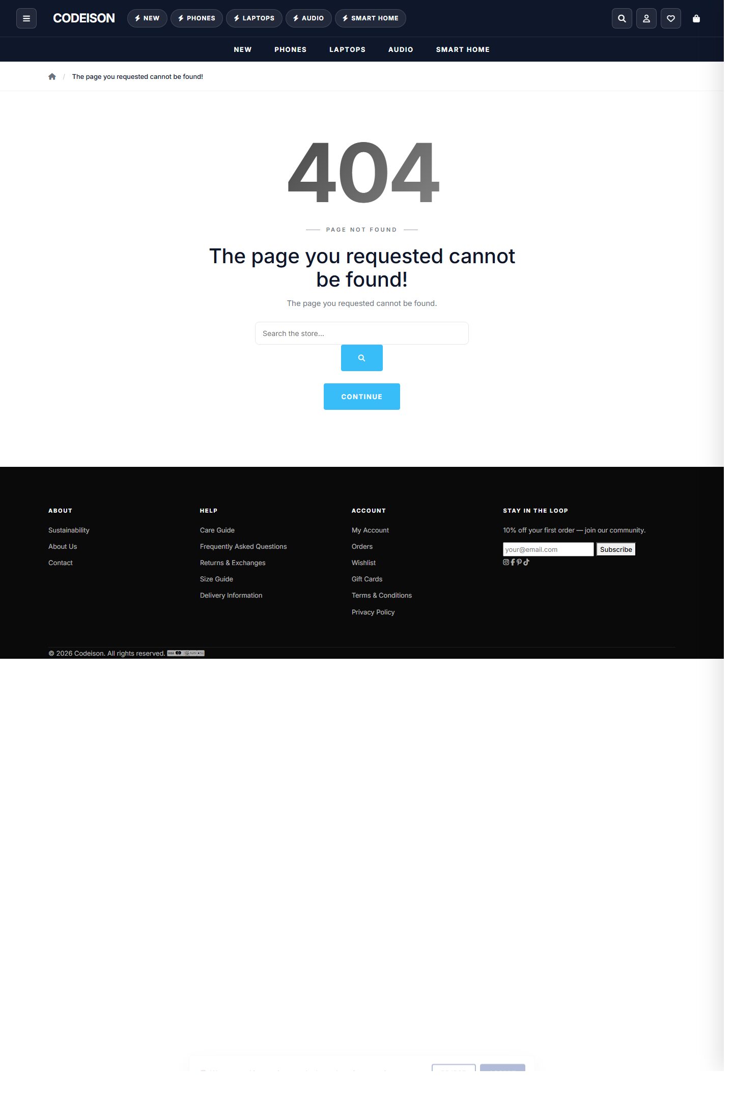Electronics Tech: Bold-Style OpenCart Theme for Modern Electronics screenshot 3