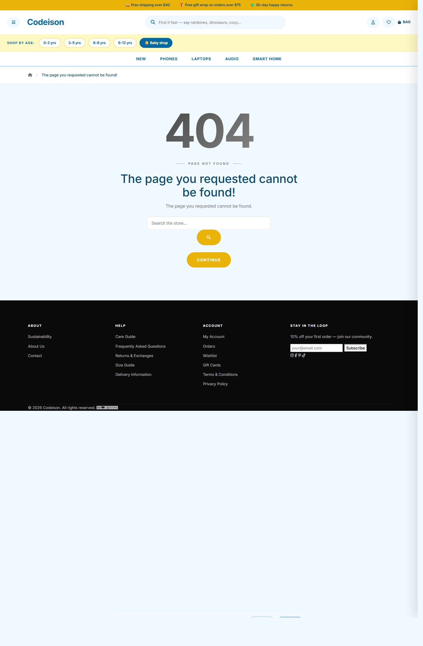 OpenCart 4 Electronics Template - Electronics Tech with Bright Header screenshot 3