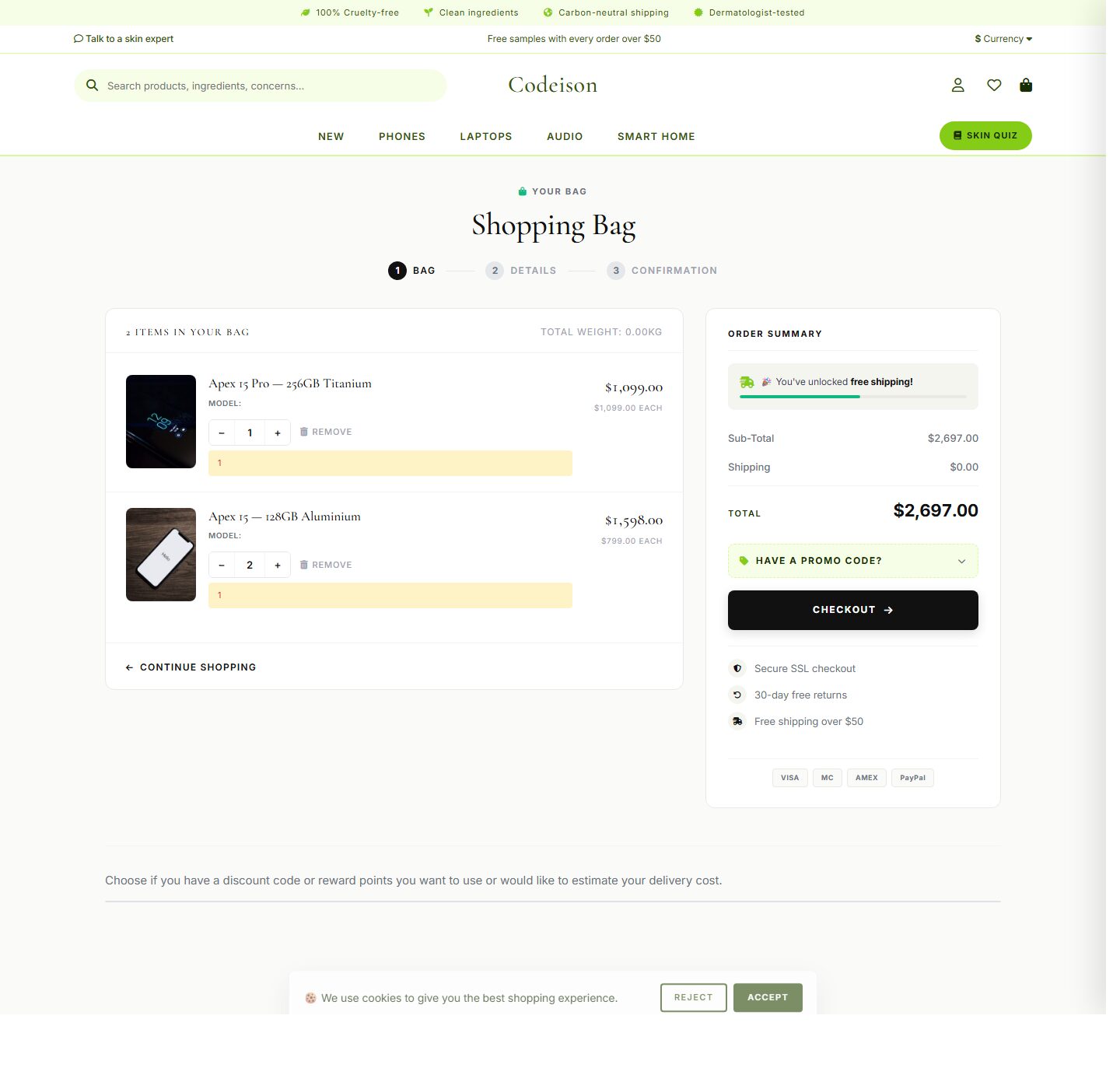 Clean Electronics Theme for OpenCart 4 - Electronics Tech Edition screenshot 4