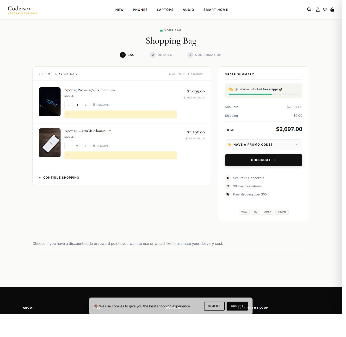 Conversion-Ready Electronics Theme - Electronics Tech Modern Edition screenshot 4