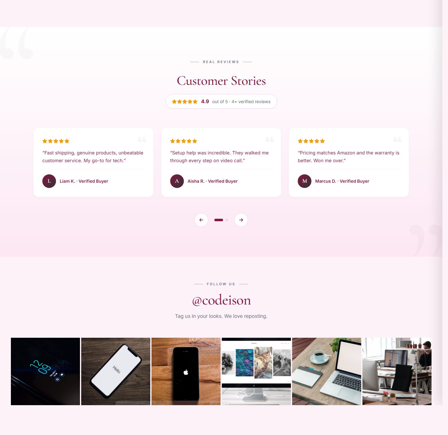 Electronics Tech OpenCart 4 Theme - Soft Layout for Electronics Stores screenshot 5