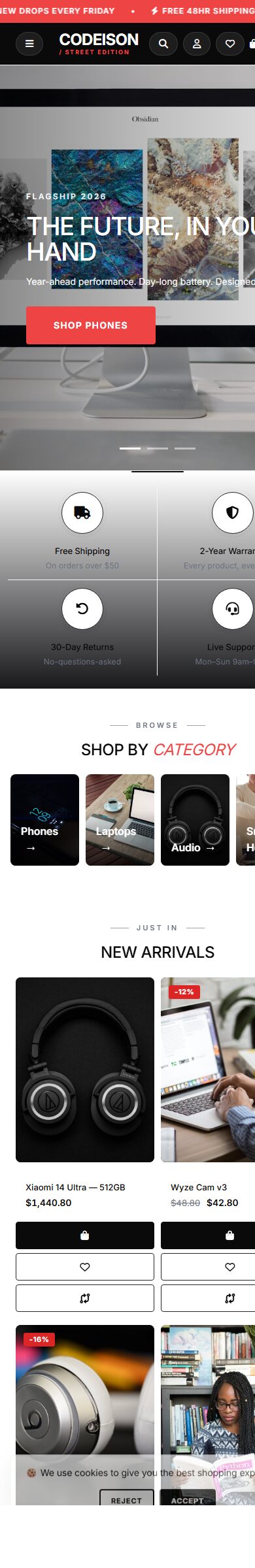Street Electronics Tech: OpenCart 4 Theme Built for Electronics Growth screenshot 6