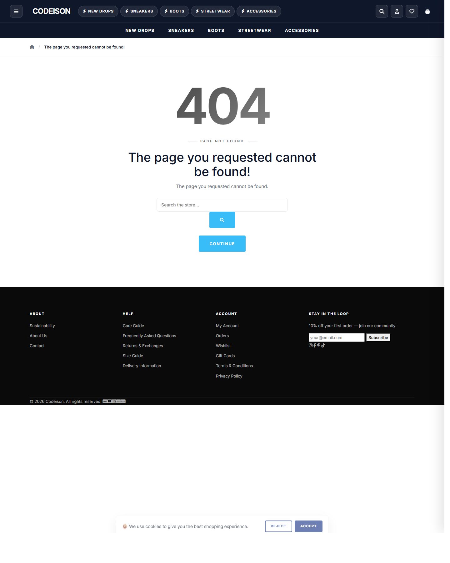 Launch a Footwear Store with Footwear Street - OpenCart 4 Bold Theme screenshot 2