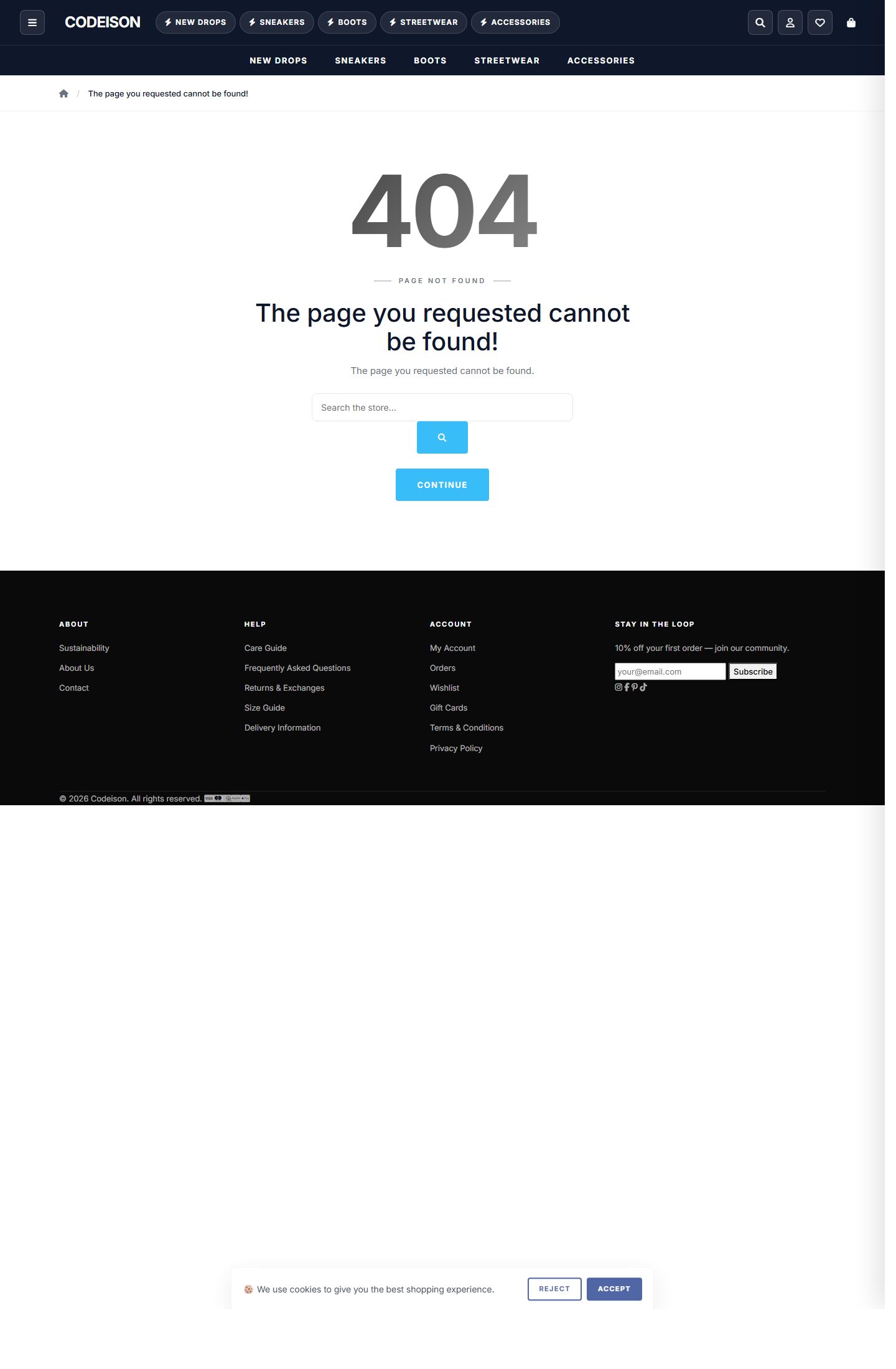 Launch a Footwear Store with Footwear Street - OpenCart 4 Bold Theme screenshot 3
