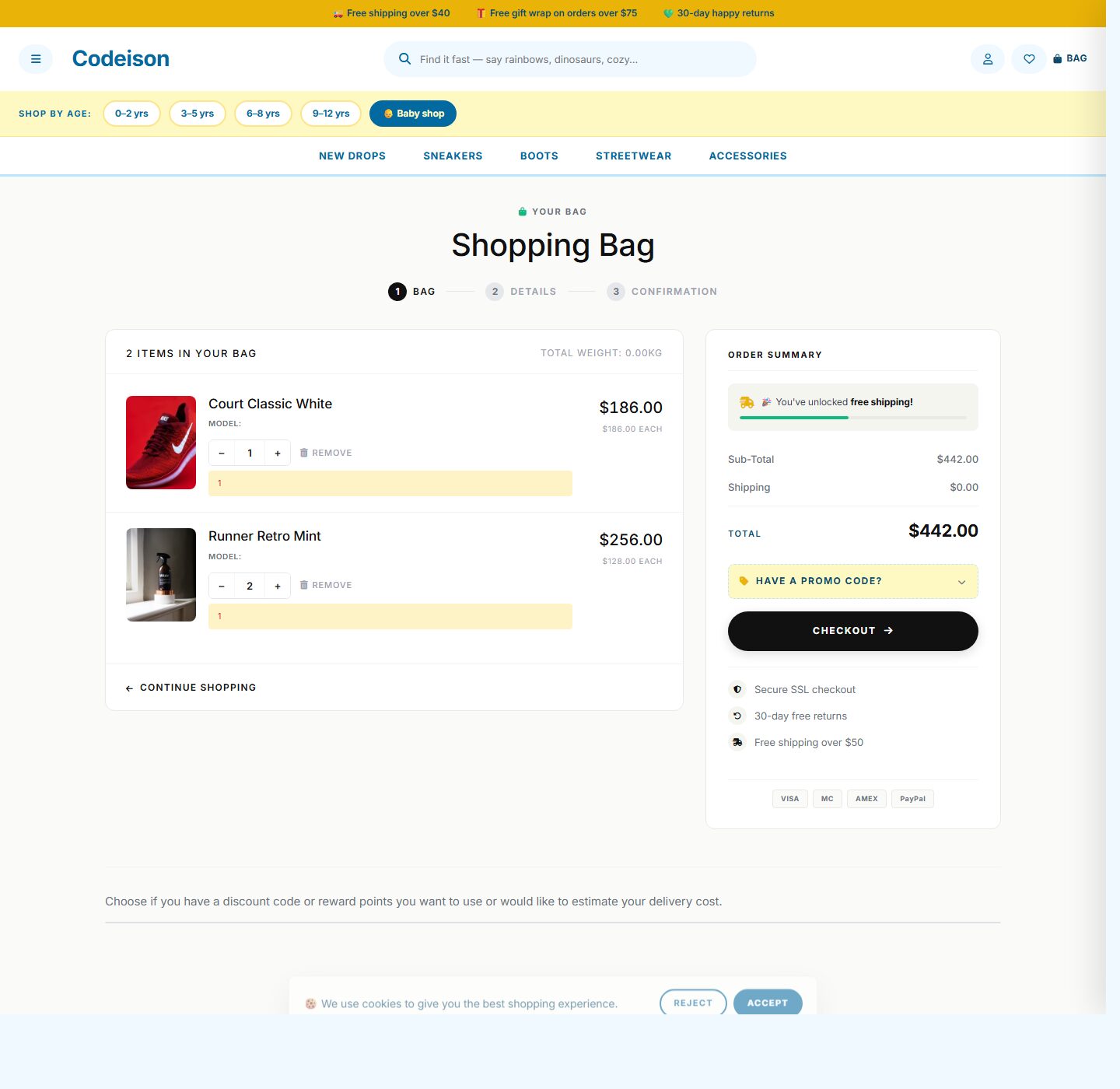 Footwear Street x Bright - Footwear OpenCart 4 Starter Theme screenshot 4